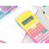 Calculadora milan cientifica m240 sunset tapa translucida 2 lineas 240 funciones 102 digitos color rosa /amarillo