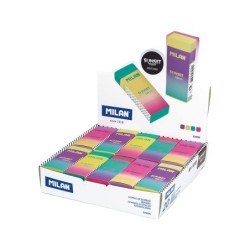 Goma de borrar milan nata 320 sunset colores surtidos
