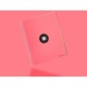Cuaderno espiral a4 micro antartik tapa forrada 120h 90 gr liso 5 bandas 4 taladros color coral