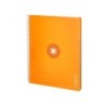 Cuaderno espiral a4 micro antartik tapa forrada 120h 90 gr horizontal 5 bandas 4 taladros color mostaza