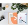 Cuaderno espiral a4 micro antartik tapa forrada 120h 90 gr horizontal 5 bandas 4 taladros color mostaza