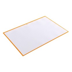 Recambio a4 antartik 80 hojas 90g/m2 cuadro 5 mm 4 taladros 1 banda marco color mostaza