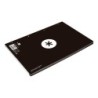 Recambio a4 antartik 80 hojas 90g/m2 cuadro 5 mm 4 taladros 1 banda marco color negro