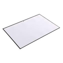 Recambio a4 antartik 80 hojas 90g/m2 cuadro 5 mm 4 taladros 1 banda marco color negro