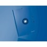 Carpeta antartik gomas a4 3 solapas carton forrado azul oscuro