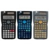 Calculadora liderpapel cientif ica xf35 240 funciones con tapa solar y pilas expositor de 10 unidades colores surtidos