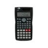 Calculadora liderpapel cientifica xf33 12 digitos 240 funciones con tapa solar y pilas color negro 156x85x20