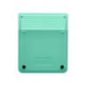 Calculadora liderpapel sobremesa xf24 10 digitos solar y pilas color verde 127x105x24 mm