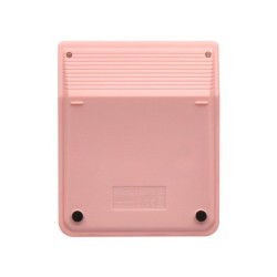 Calculadora liderpapel sobremesa xf23 10 digitos solar y pilas color rosa 127x105x24 mm
