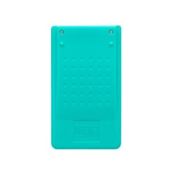 Calculadora liderpapel bolsillo xf13 8 digitos solar y pilas color verde 115x65x8 mm