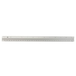 Escala liderpapel aluminio forma triangular con funda protectora longitud 30 cm 1:20 1:25/1:50/1:75/1:100/1:150