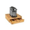 Soporte para capsulas de cafe cep silva bambu 1 cajon 305x326x98 mm
