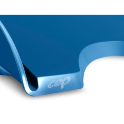 Bandeja sobremesa cep riviera plastico color azul porcelana 348x257x66 mm