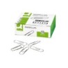 Clips niquelados q-connect n 4 planos 50 mm caja de 100 unidades