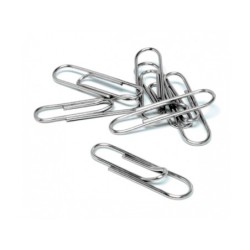 Clips niquelados q-connect n 4 planos 50 mm caja de 100 unidades