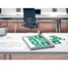 Cizalla de rodillo leitz precision office a3 base madera plastificada longitud corte 457 mm capacidad de