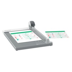 Cizalla de rodillo leitz precision office a4 base madera plastificada longitud corte 381 mm capacidad de