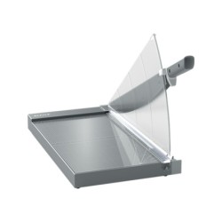 Cizalla de palanca leitz precision office pro a3 base cristal longitud corte 457 mm capacidad de corte 25 hojas
