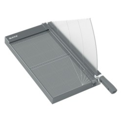 Cizalla de palanca leitz precision office pro a3 base cristal longitud corte 457 mm capacidad de corte 25 hojas