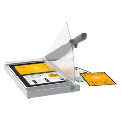 Cizalla de palanca leitz precision home office a3 base plastico longitud corte 457 mm capacidad de corte 10