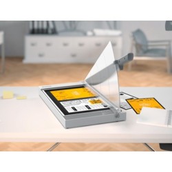 Cizalla de palanca leitz precision home office a3 base plastico longitud corte 457 mm capacidad de corte 10