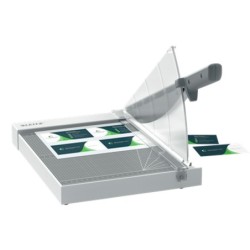 Cizalla de palanca leitz precision home office a4 base plastico longitud corte 380 mm capacidad de corte 10 hojas