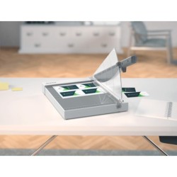 Cizalla de palanca leitz precision home office a4 base plastico longitud corte 380 mm capacidad de corte 10 hojas