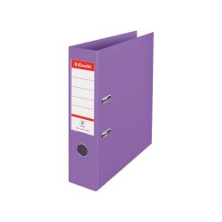 Archivador de palanca esselte colour breeze carton forrado pvc din a4 lomo 75 mm color malva
