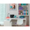 Archivador de palanca esselte colour breeze carton forrado pvc din a4 lomo 75 mm color malva