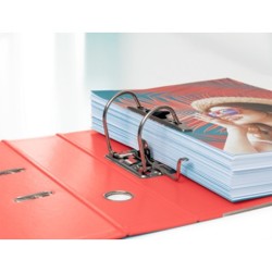 Archivador de palanca esselte colour breeze carton forrado pvc din a4 lomo 75 mm color coral