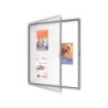 Vitrina de anuncios nobo premium plus magnetica de exterior 12 x din a4 1000x972x45 mm