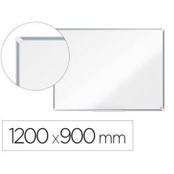 Pizarra blanca nobo premium plus melamina 1200x900 mm