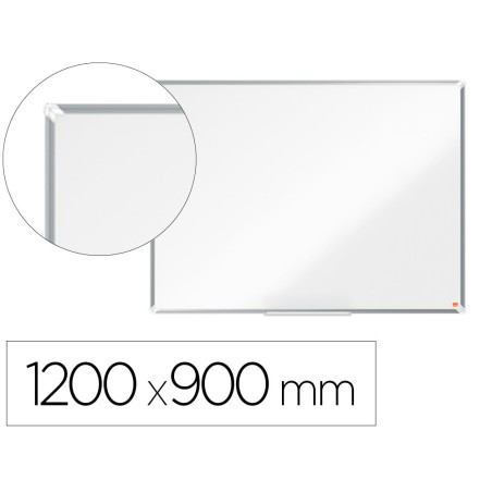 Pizarra blanca nobo premium plus melamina 1200x900 mm