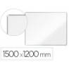 Pizarra blanca nobo premium plus acero lacado magnetica 1500x1200 mm