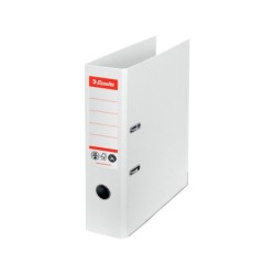 Archivador de palanca esselte n 1 co2 neutral din a4 carton forrado lomo 75 mm blanco
