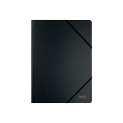 Carpeta leitz recycle gomas din a4 carton reciclabe 100% negro