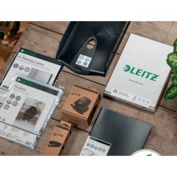 Carpeta leitz recycle gomas tres solapas din a4 polipropileno negro