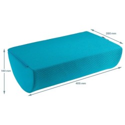 Reposapies de escritorio leitz active ergo cosy color azul