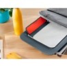 Soporte para portatil leitz ergo cosy ajustable 4 alturas color gris 310x50x247 mm
