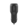 Cargador para coche belkin ccb001btbk doble usb-a 24w 12w x2 color negro