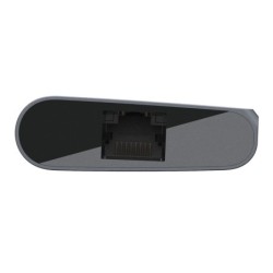 Adaptador belkin avc008btsgy multipuerto usb-c a ethernet / usb-c / usb-a / hdmi / sd color gris