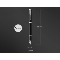 Pluma parker im essential negro mate ct