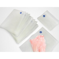 Bolsa envasadora de alimentos al vacio jocca longitud 3 mt ancho 285 mm pack de 2 rollos