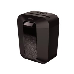 Destructora de documentos fellowes lx-41 capacidad 8h seguridad p4 destruye grapas clips y tarjeta papelera 17 l
