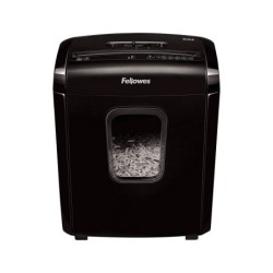 Destructora de documentos fellowes lx-25m capacidad 6h seguridad p4 destruye grapas clips y tarjeta papelera 11,5
