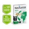 Papel fotocopiadora navigator din a4 80 gramos paquete de 400 hojas