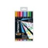 Rotulador bic intensity fine punta de fibra 0,4 mm blister de 10 unidades colores surtidos