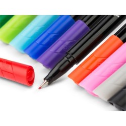 Rotulador bic intensity fine punta de fibra 0,4 mm blister de 10 unidades colores surtidos