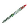 Boligrafo pilot ecoball plastico reciclado tinta aceite punta de bola 1 mm color rojo