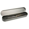 Boligrafo milan multifuncion cromado adornos dorados azul/rojo/portaminas 0,5 mm/ goma de borrar en caja metal